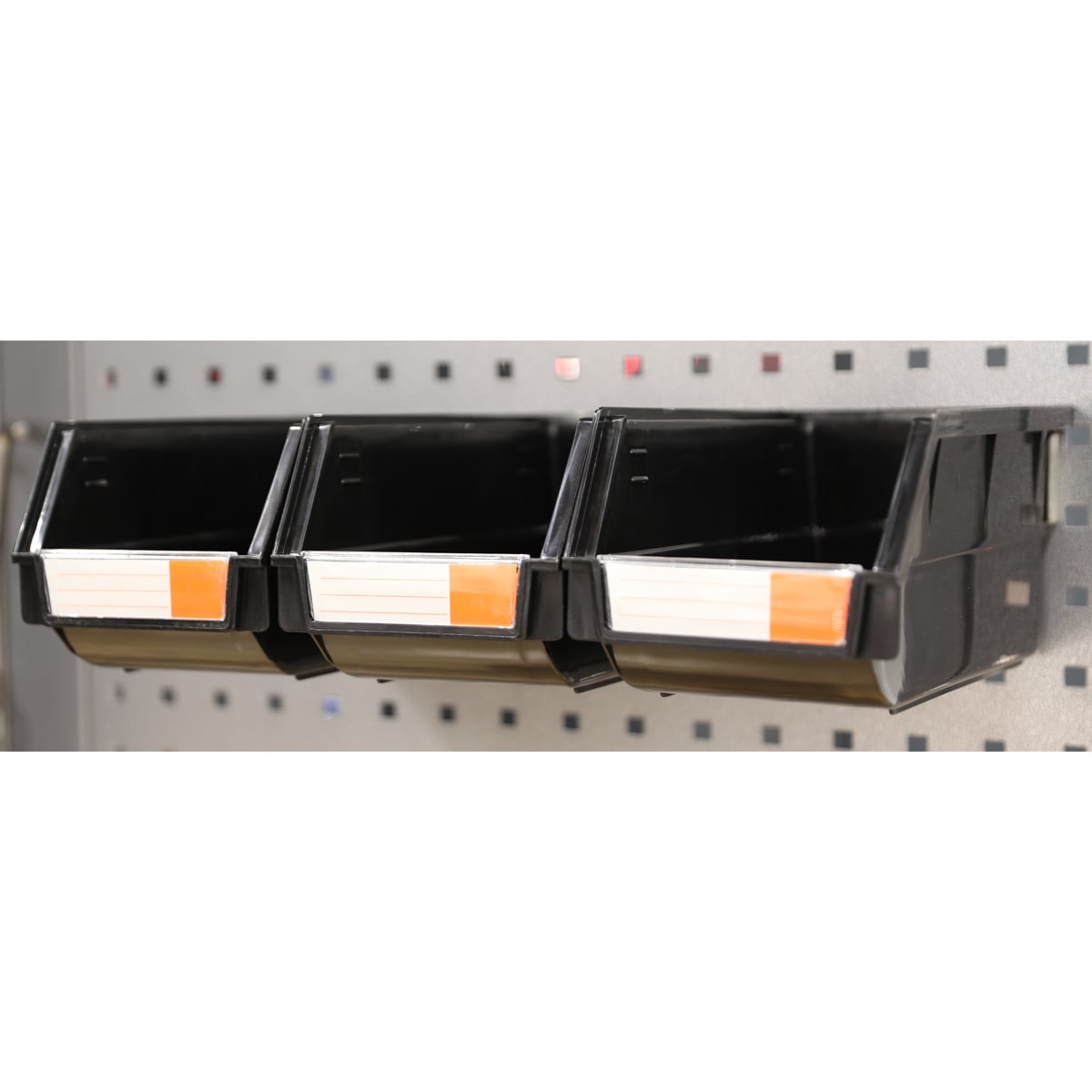 SGS Plastic Bin for Garage Storage Systems Pegboard